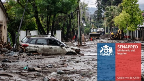 Presupuesto de Senapred para gestión del riesgo caería 30% en 2027: Tendría $257 millones menos