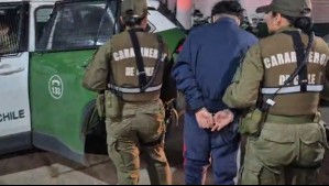 Persecución en Ñuñoa termina con choque a micro y seis detenidos tras robo de vehículo