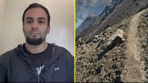 Deportista advirtió a autoridades sobre desplazamientos de tierra en la zona afectada por aluvión: 'Esto va a volver a pasar'