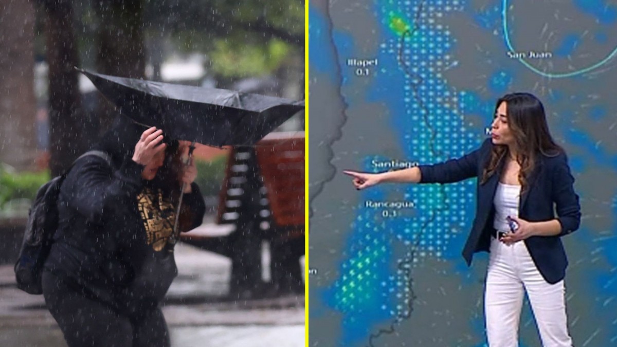 "Lluvias como tal": Meteoróloga de Megatiempo anuncia día con hasta 24 mm de precipitaciones "en corto período de tiempo" en la RM