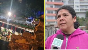 Testigo de fatal desbarrancamiento de bus en Valparaíso: 'Gracias a Dios no había gente en los autos estacionados'