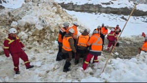 Codelco confirma oficialmente el fallecimiento de los dos trabajadores arrastrados por alud en El Teniente