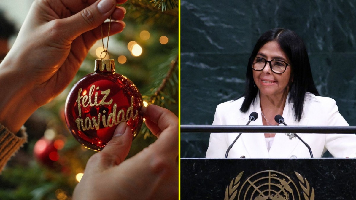 Venezuela adelanta nuevamente la Navidad: Delcy Rodríguez anunció celebraciones desde el 1 de noviembre