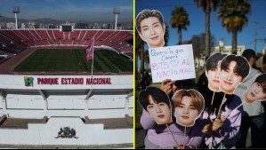 Fans de BTS acampan afuera del Estadio Nacional pese a prohibición: La fanaticada 'ARMY Chile' llamó a denunciar