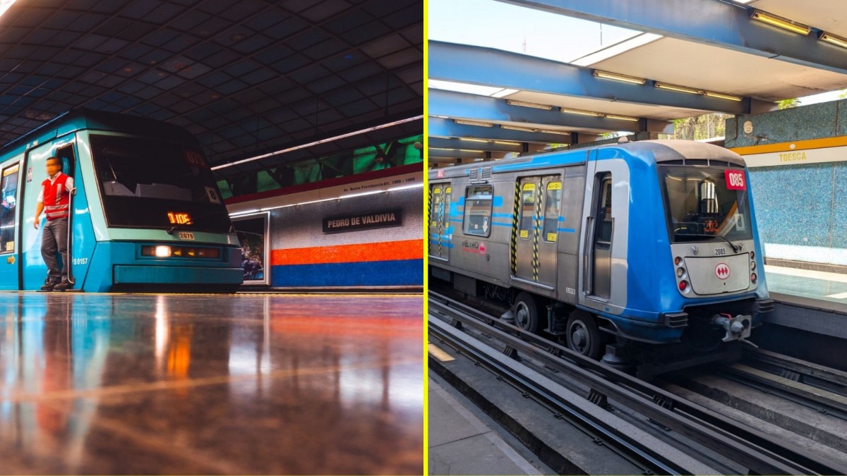 Metro de Santiago cierra estaciones de L1 y L2: Conoce el estado de la red