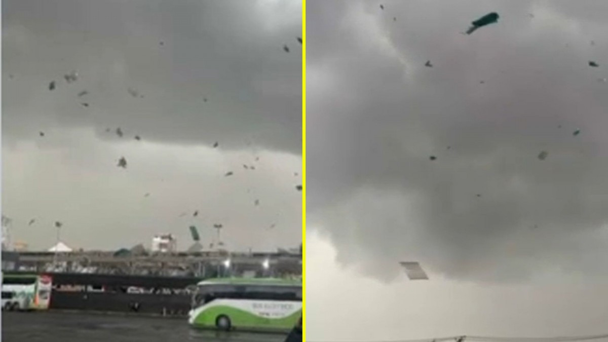 Histórico tornado en Santiago: Dirección Meteorológica confirma que fenómeno se registró en Estación Central