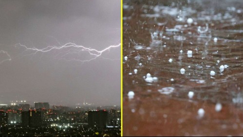 Probables tormentas eléctricas.