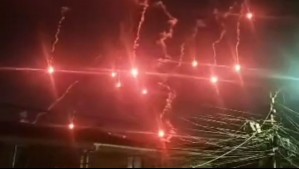 'Era una lluvia de balines': Vecinos de Maipú denuncian disparos y fuegos artificiales que cayeron en sus casas