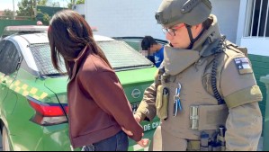 Detienen a peligrosa banda de menores de edad que asaltó camión que repartía electrodomésticos en San Bernardo