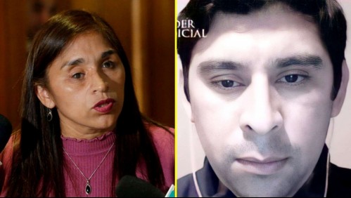 Fabiola Campillai y Patricio Maturana.
