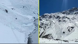 Bomberos de Los Andes confirma tres personas fallecidas tras avalancha en Laguna del Inca