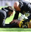 El Chelsea continuó su remontada el sábado en la Premier League tras ganar 2-0 al Everton, pero su portero titular, el argentino Emiliano Martínez, sufrió un fuerte golpe en la cabeza y fue retirado en camilla.