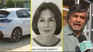 Encuentran vehículo de mujer desaparecida en San Antonio; a la izquierda, el vehículo y a la derecha, María Soledad Baasch.