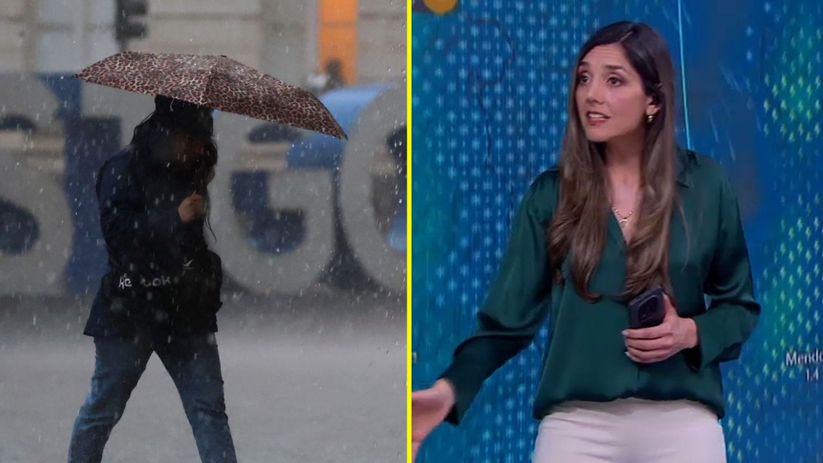 Cerca de 20 mm en solo tres horas: Meteoróloga de Megatiempo advierte por "pulsos intensos de precipitación" en varias regiones
