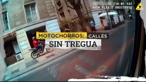 Calles sin tregua: Carabineras se hicieron pasar por víctimas para atrapar a motochorros