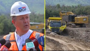 Subsecretario de Obras Públicas Nicolás Balmaceda y trabajos preventivos en Quebrada Honda.