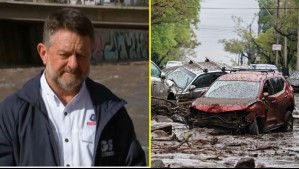 Gobernador Orrego pide planificar la ciudad e invertir ante eventos meteorológicos en Santiago: 'El mapa de riesgo es de 1982'