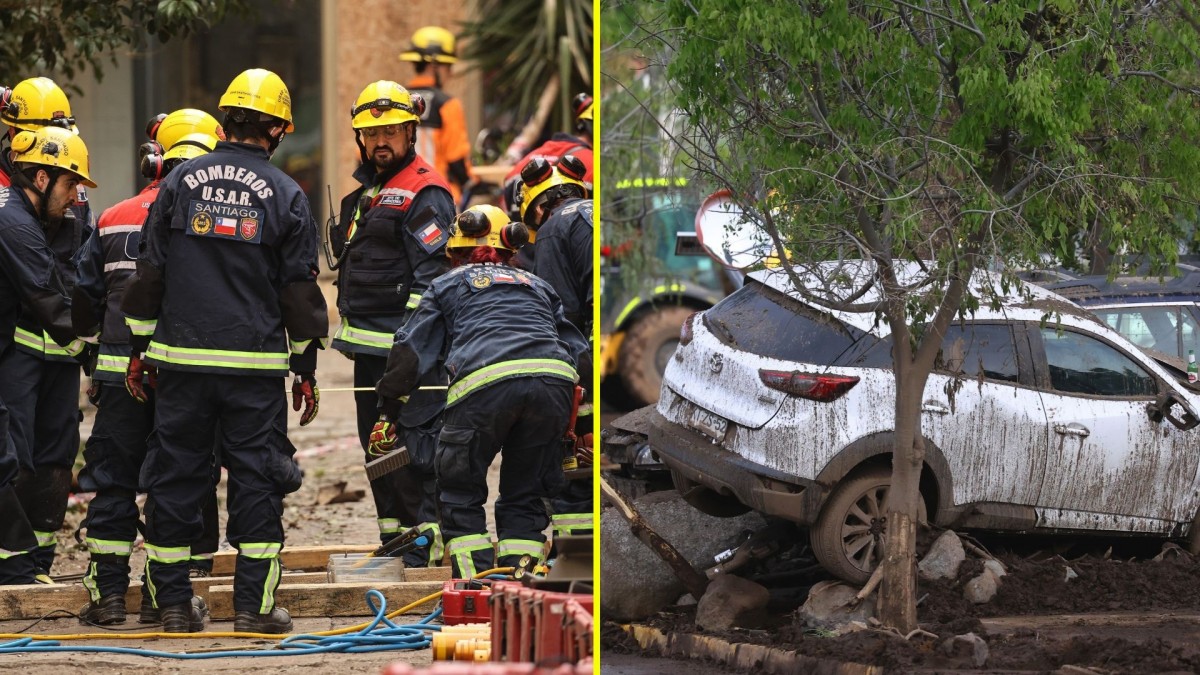 Ante pronóstico de lluvias, tormentas eléctricas y hasta granizos: Bomberos de Santiago acuartela a todo su personal