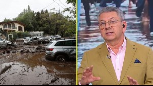 Jaime Leyton advierte por lluvias de este martes en la RM: 'Será muy parecido al día del aluvión en San Carlos de Apoquindo'