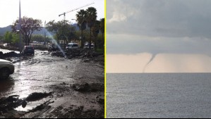 Se pronostican posibles remociones en masa y tornados esta semana en Chile.