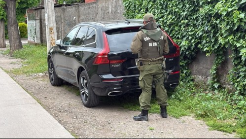 Encuentran el auto robado a Mónica Rincón.