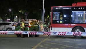 Dos carabineros heridos tras colisión de patrulla con bus RED