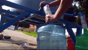 Anuncian corte de agua por hasta 12 horas en una comuna de la Región Metropolitana