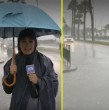 Una intensa lluvia afecta a Viña del Mar durante la mañana de este martes 20 de octubre, con truenos, relámpagos y fuertes ráfagas de viento que sorprendieron a los habitantes de la ciudad.