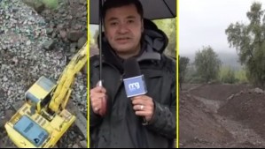 Lluvia en Santiago: Refuerzan trabajos en zonas donde se registró aluvión en Las Condes