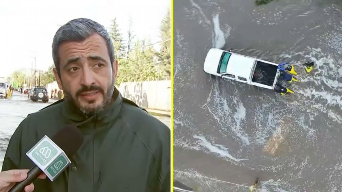 "Que vengan a meter las patitas al agua": Alcalde White pide presencia del MOP tras inundación en San Bernardo