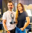 Álvaro Ballero se hizo un tatuaje junto a su nueva pareja, Valentina Schnitzer, y explicó el significado del diseño, que representa la constelación del día en que le habló por primera vez.