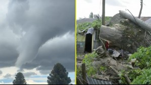 Registro muestra afectación en zona de preliminar tornado en Retiro: Alcalde confirma 10 casas con daños