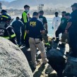 La PDI investiga el hallazgo de restos humanos en la playa Trocadero de Antofagasta. La Brigada de Homicidios trabaja en el lugar junto a personal de la Armada y Bomberos.