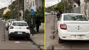 Indignación en Independencia: Autos utilizan ciclovía como estacionamiento
