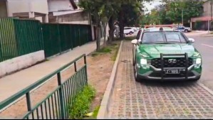 Detienen a adolescente de 16 años que portaba una pistola de fogueo modificada en un liceo de San Miguel