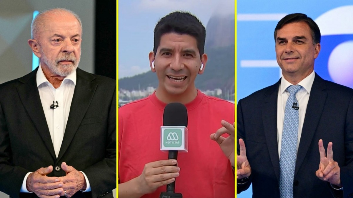 Meganoticias en Brasil antes de las elecciones: Lula y Flávio Bolsonaro disputan voto a voto la presidencia