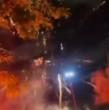 Tres personas, mayores de edad, fueron detenidas por el lanzamiento de fuegos artificiales en el marco de la conmemoración de la muerte de Alex Núñez, quien falleció tras una golpiza atribuida a Carabineros en el marco del estallido social.