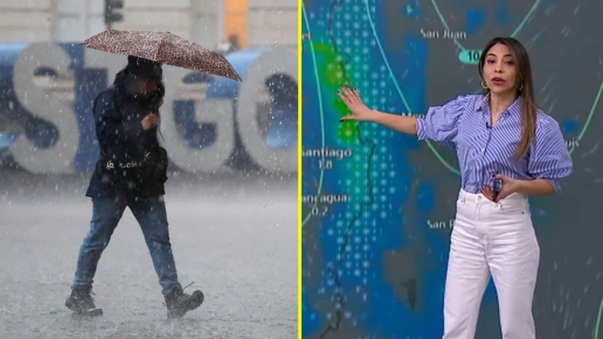 "Cambia la situación": Meteoróloga de Megatiempo anuncia nueva "inestabilidad" con chubascos y tormentas para el lunes en la RM