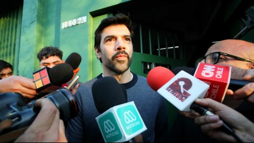 Joaquín Lavín León saliendo de la cárcel en agosto pasado.