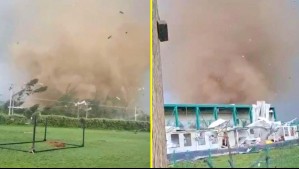 Tornado en Requínoa
