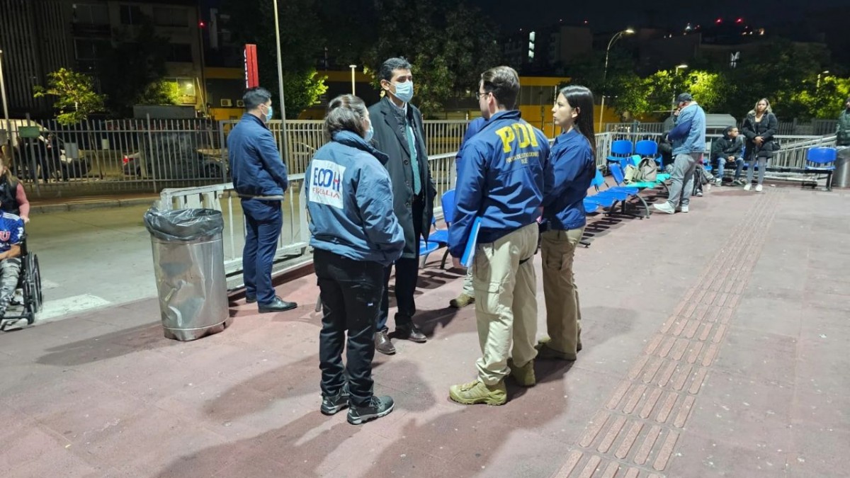 Doble homicidio en Santiago Centro: Un ciudadano murió y otro quedó herido tras presunta balacera