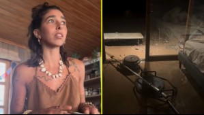 'Nos pasó un aluvión en la casa': Influencer muestra cómo quedó su hogar en El Arrayán tras las intensas lluvias en Santiago