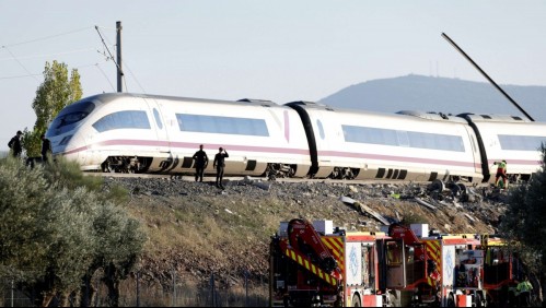 Imagen de uno de los trenes que chocó este miércoles en España.
