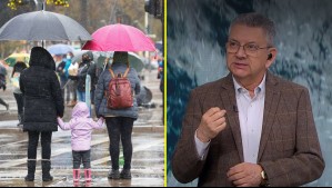 Jaime Leyton reveló cuando volverán las lluvias a Santiago.