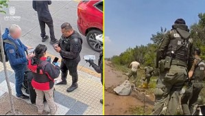 Conductor acusado de estafa se lanzó al Canal San Carlos tras ser fiscalizado en Las Condes