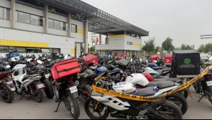 Retiran 810 motos en la RM.