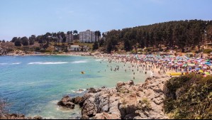 Esta es la temperatura del mar en algunas playas cercanas a Santiago