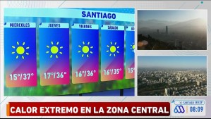 Súper ola de calor: 'Podríamos estar viviendo incluso la semana más cálida en la historia de Santiago'