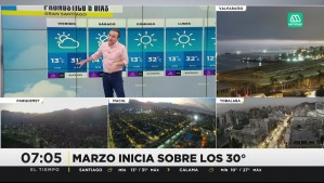 'Sigue el calor pese a que llegó marzo': Este es el pronóstico del tiempo en Santiago