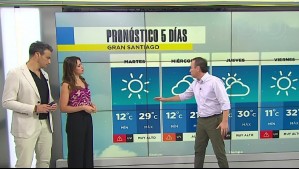 Alejandro Sepúlveda da su pronóstico sobre el tiempo en Santiago esta semana: ¿Qué día hará más calor?